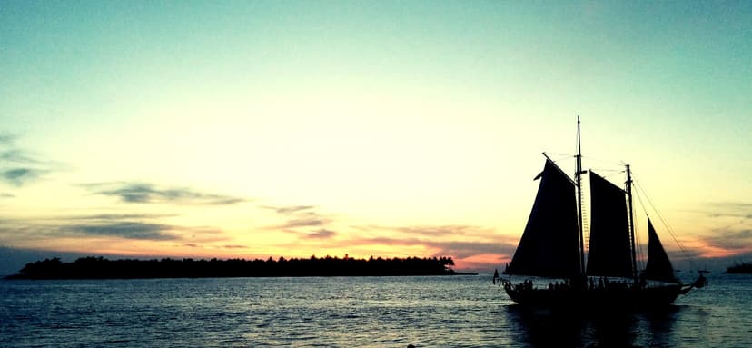 View from the west end of Key West